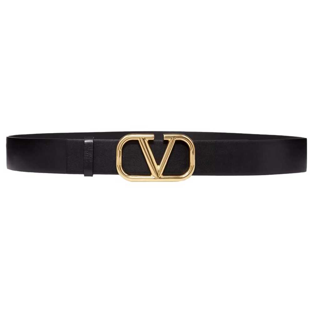 Valentino Garavani VLogo leather belt - image 1