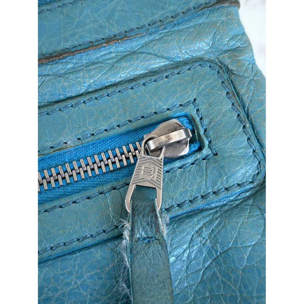 Balenciaga City Clip leather clutch bag - image 3