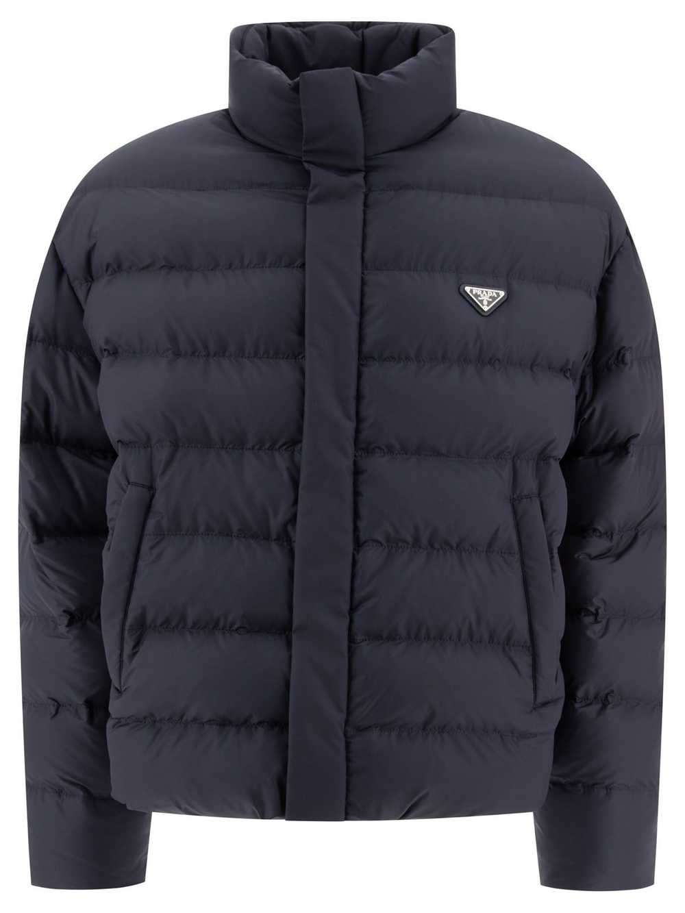 Prada Prada Down Jacket With Triangle Logo for Me… - image 1