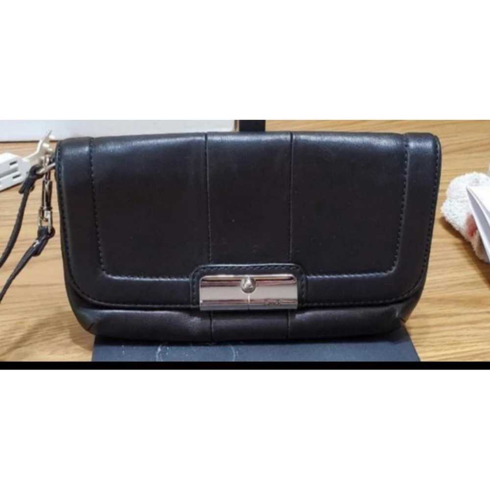 Coach Leather clutch - image 8