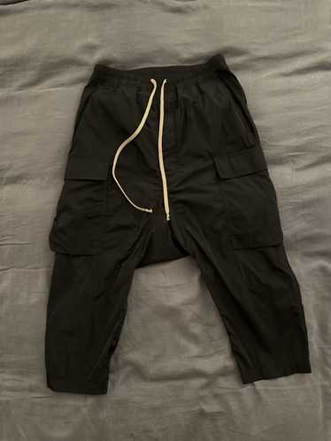 Rick Owens Rick Owens Nylon Cargo Cropped Pants - image 1