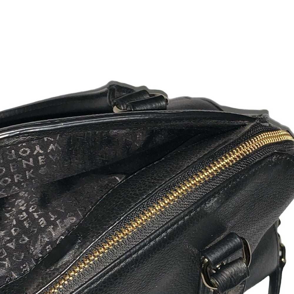 Kate Spade New York 2 Way Handbag Black Leather A… - image 11