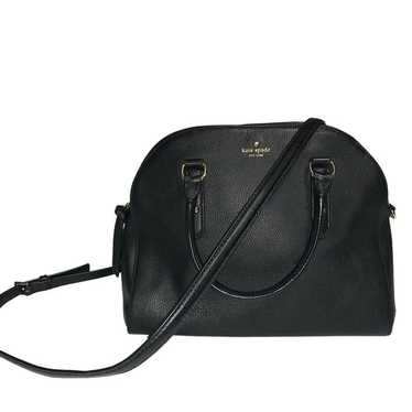 Kate Spade New York 2 Way Handbag Black Leather A… - image 1