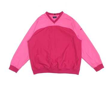 Burberry Golf Logo Pink Polyester Pockets Sweatsh… - image 1