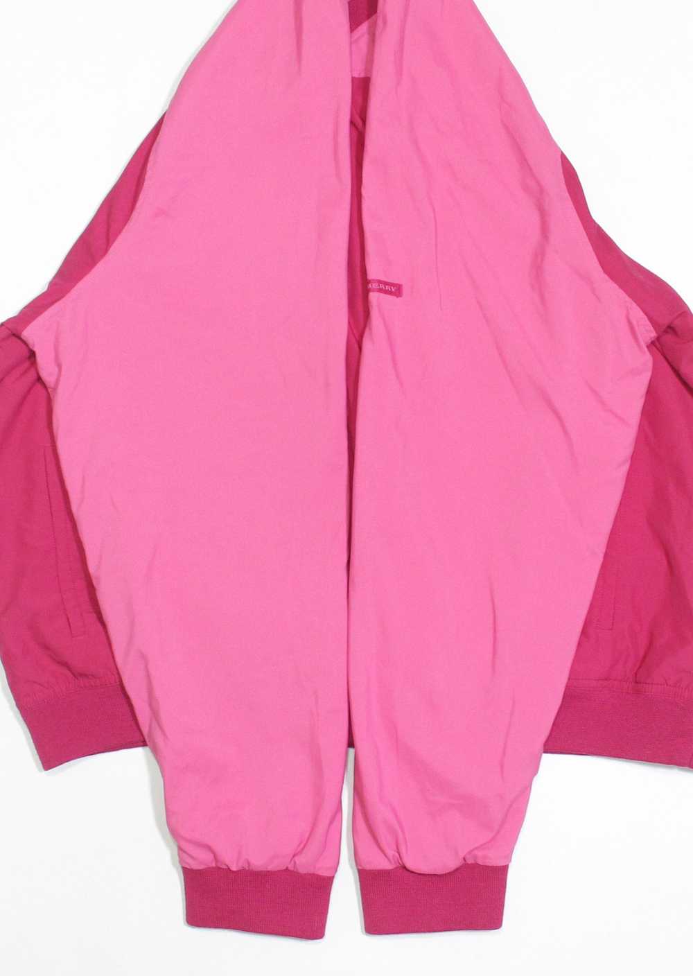 Burberry Golf Logo Pink Polyester Pockets Sweatsh… - image 6