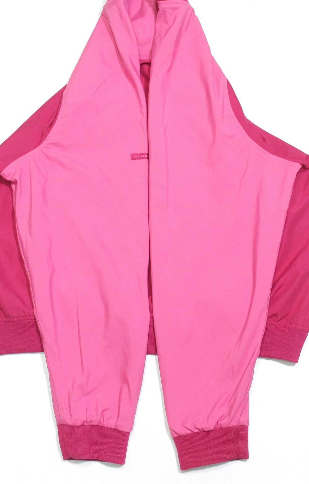 Burberry Golf Logo Pink Polyester Pockets Sweatsh… - image 7