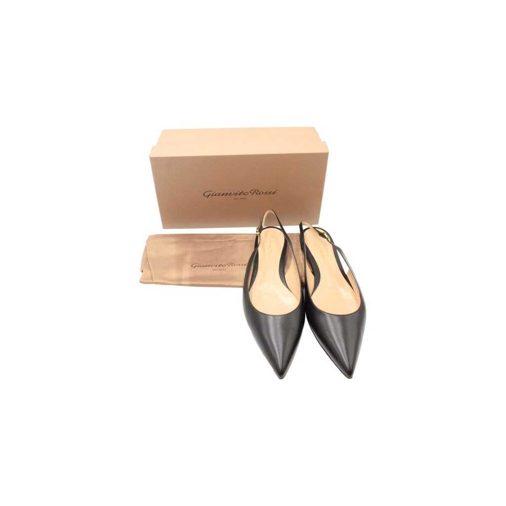 Gianvito Rossi Leather ballet flats - image 2