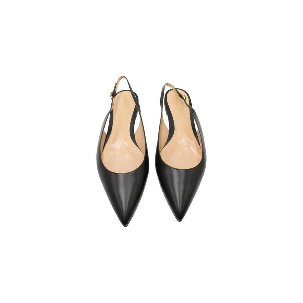 Gianvito Rossi Leather ballet flats - image 3