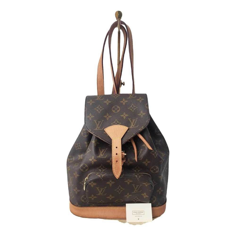 Louis Vuitton Montsouris Vintage leather backpack - image 1