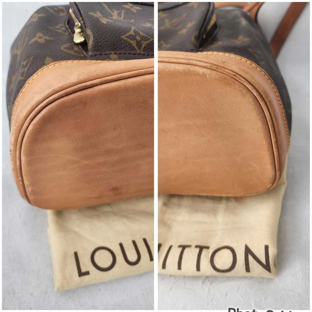 Louis Vuitton Montsouris Vintage leather backpack - image 9