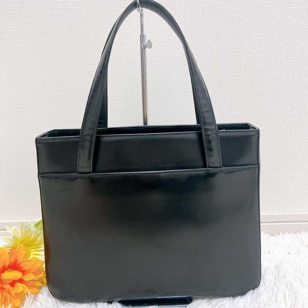 Burberrys tote bag handbag leather nova check wit… - image 2