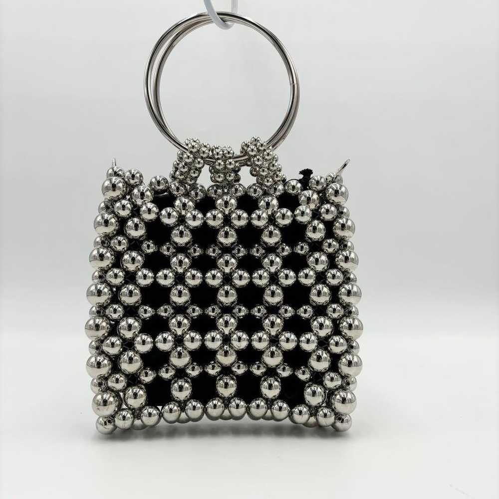 Brand new item: moussy silver beaded mini bag. - image 2