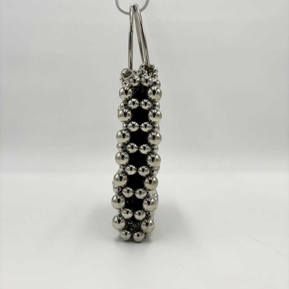 Brand new item: moussy silver beaded mini bag. - image 3