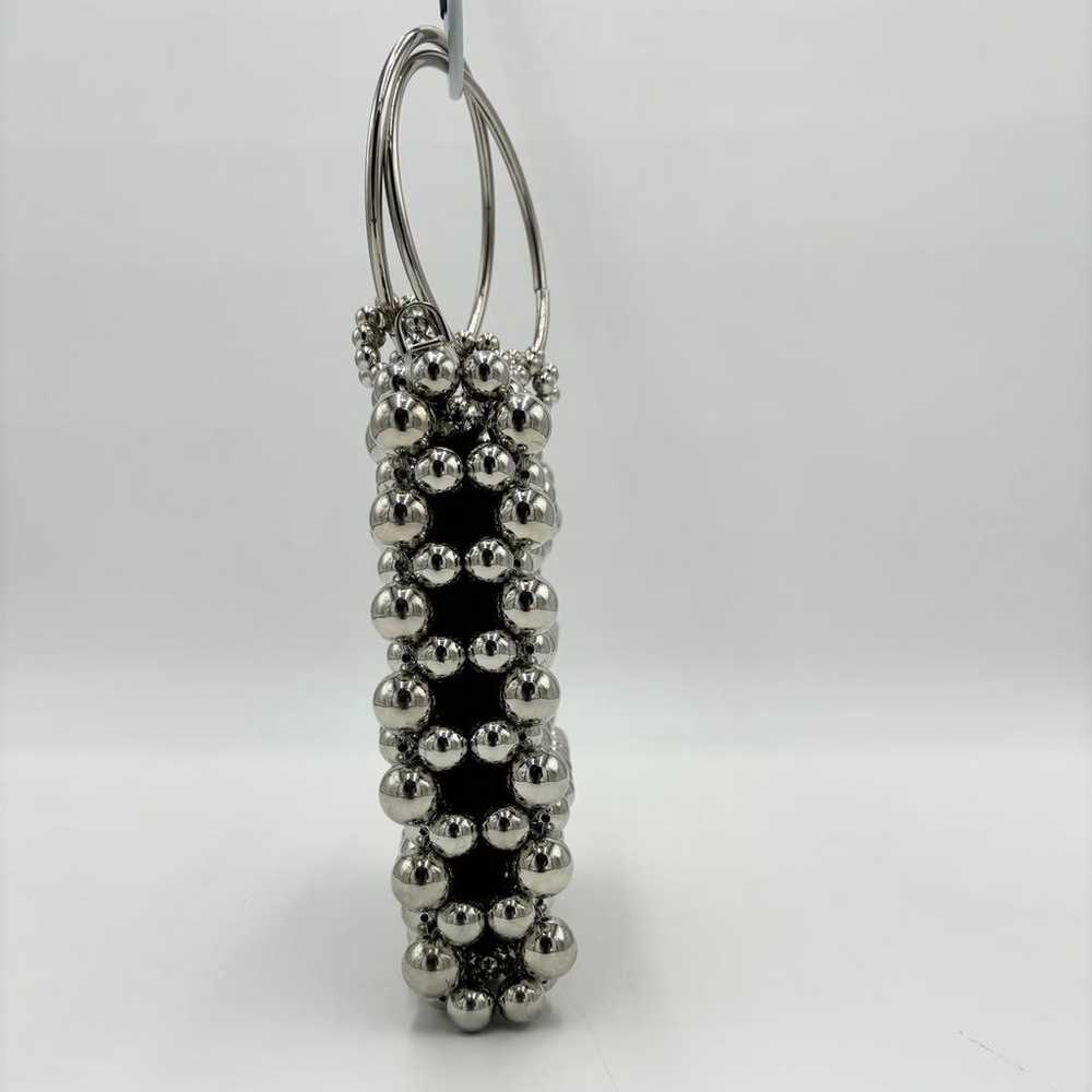 Brand new item: moussy silver beaded mini bag. - image 5