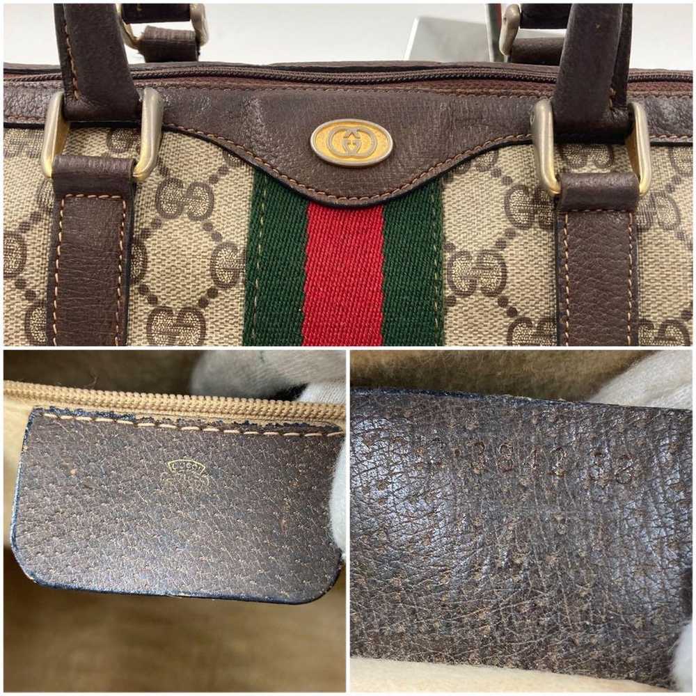 【Popular Model】Old Gucci Mini Boston Acceso Logo … - image 12