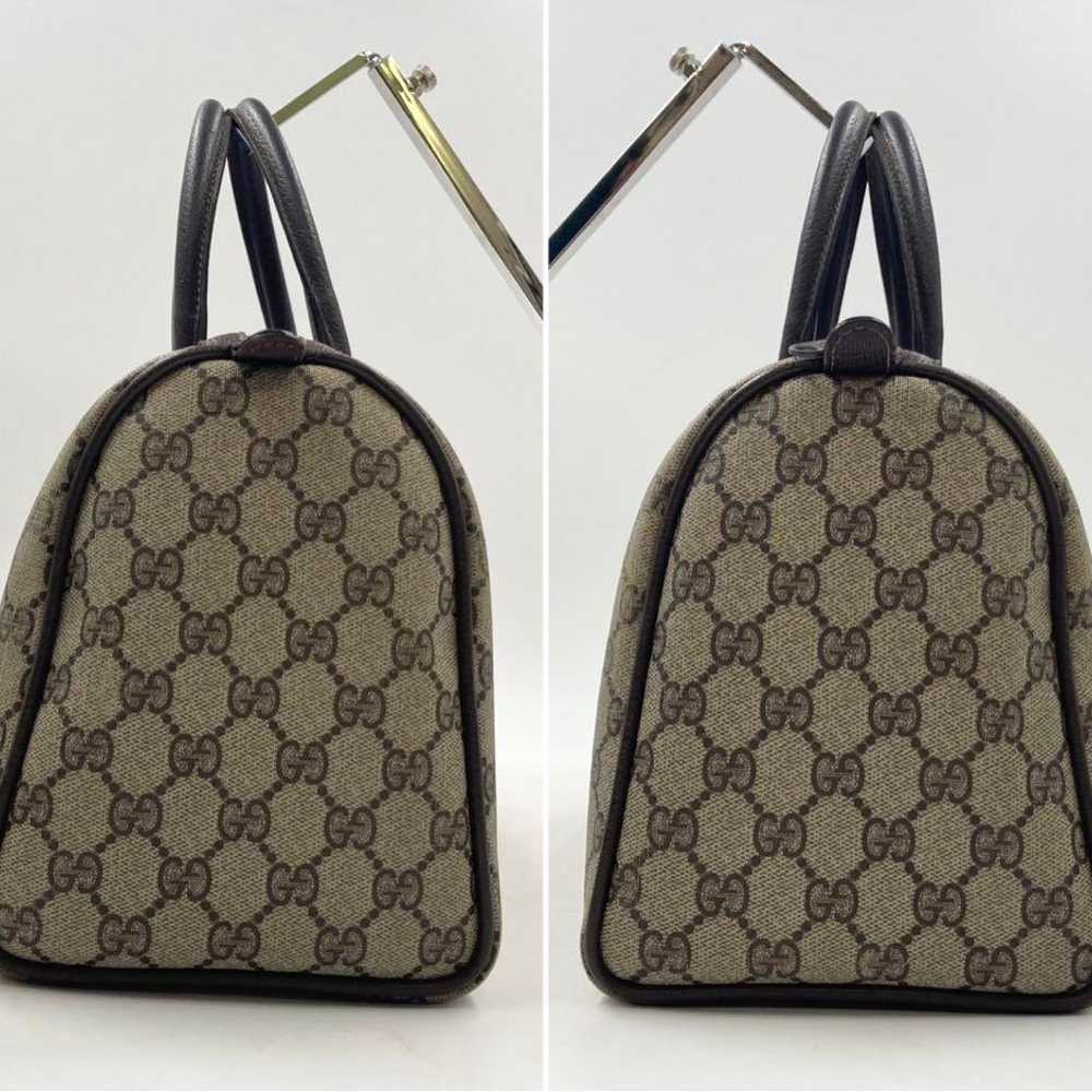 【Popular Model】Old Gucci Mini Boston Acceso Logo … - image 4