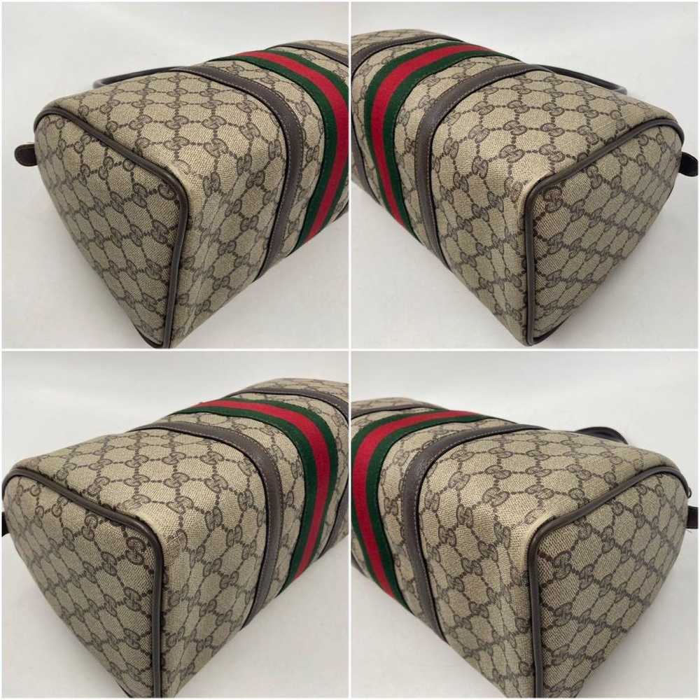 【Popular Model】Old Gucci Mini Boston Acceso Logo … - image 6