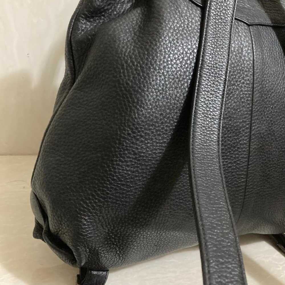 AOYAMA IBIZA Ibiza Backpack All Leather Black Ibi… - image 5