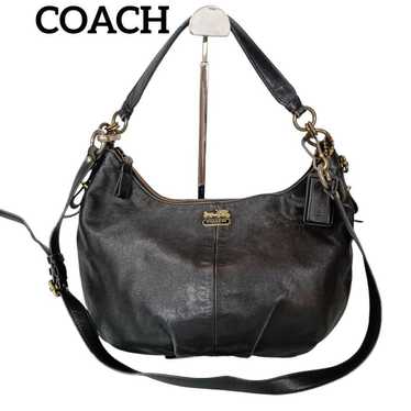 278 COACH Coach Shoulder Bag 2-Way Leather 15959 - image 1