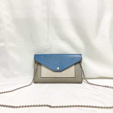 Celine Tri-Fold Chain Wallet Shoulder Bag 2way