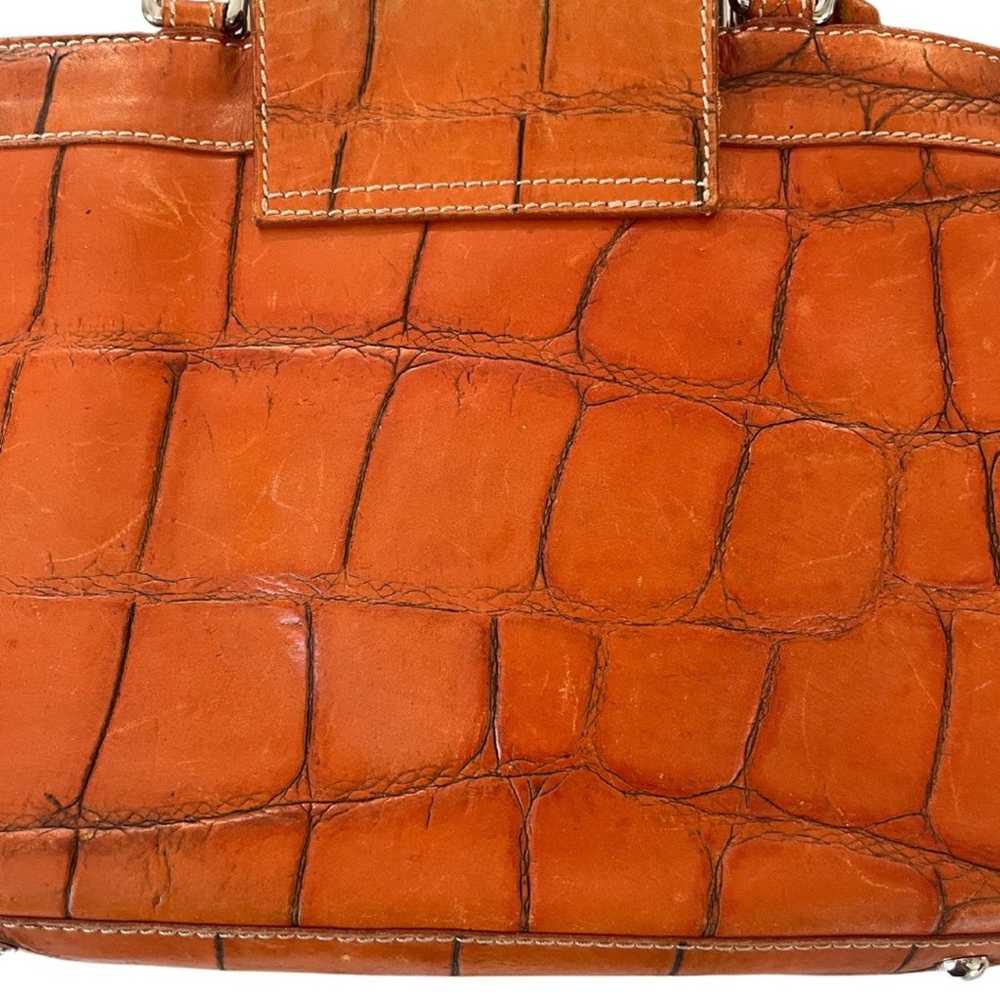 Dooney & Bourke Vintage Bayou Collection Crocodil… - image 4