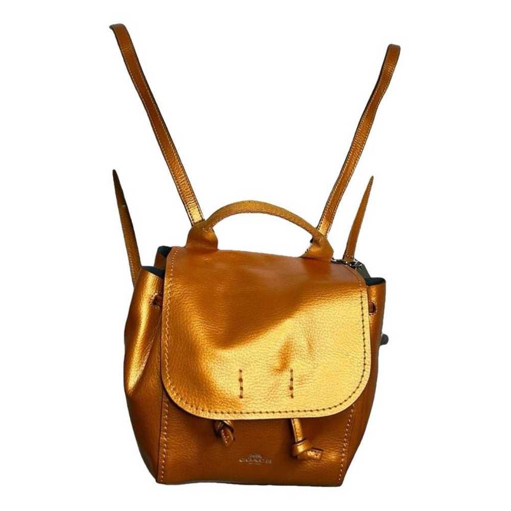 Coach Leather backpack - image 1