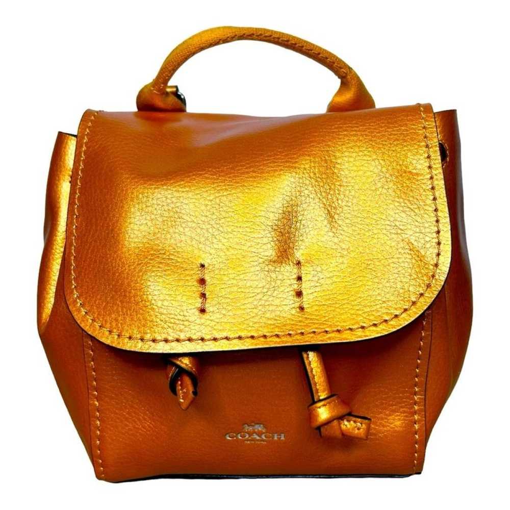 Coach Leather backpack - image 2