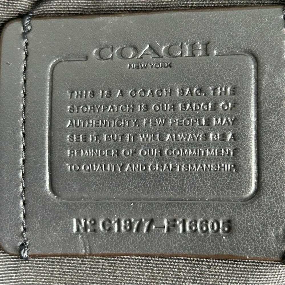 Coach Leather backpack - image 6