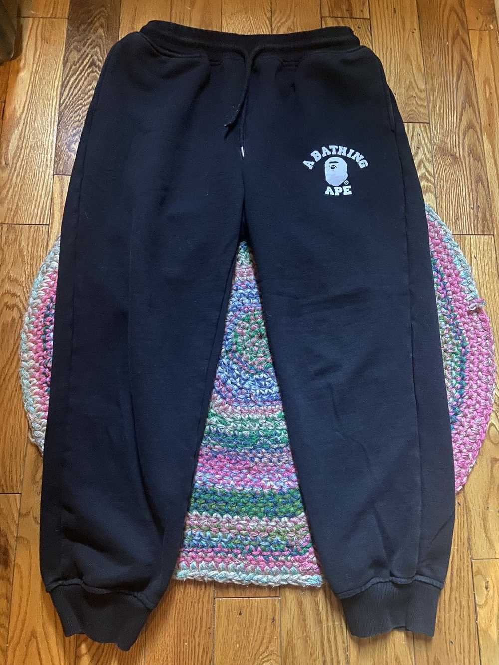 Bape Bape College Sweatpants - image 1