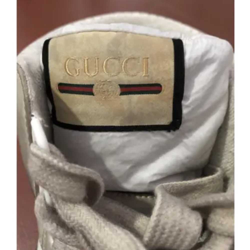 Gucci Screener cloth high trainers - image 6