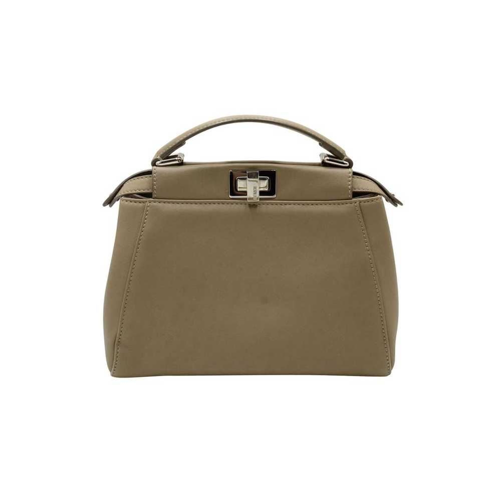 Fendi Leather satchel - image 4