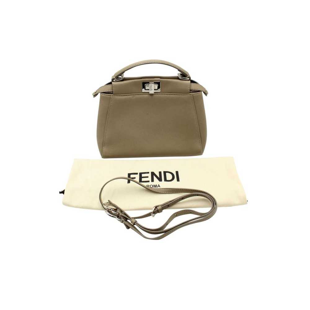 Fendi Leather satchel - image 5