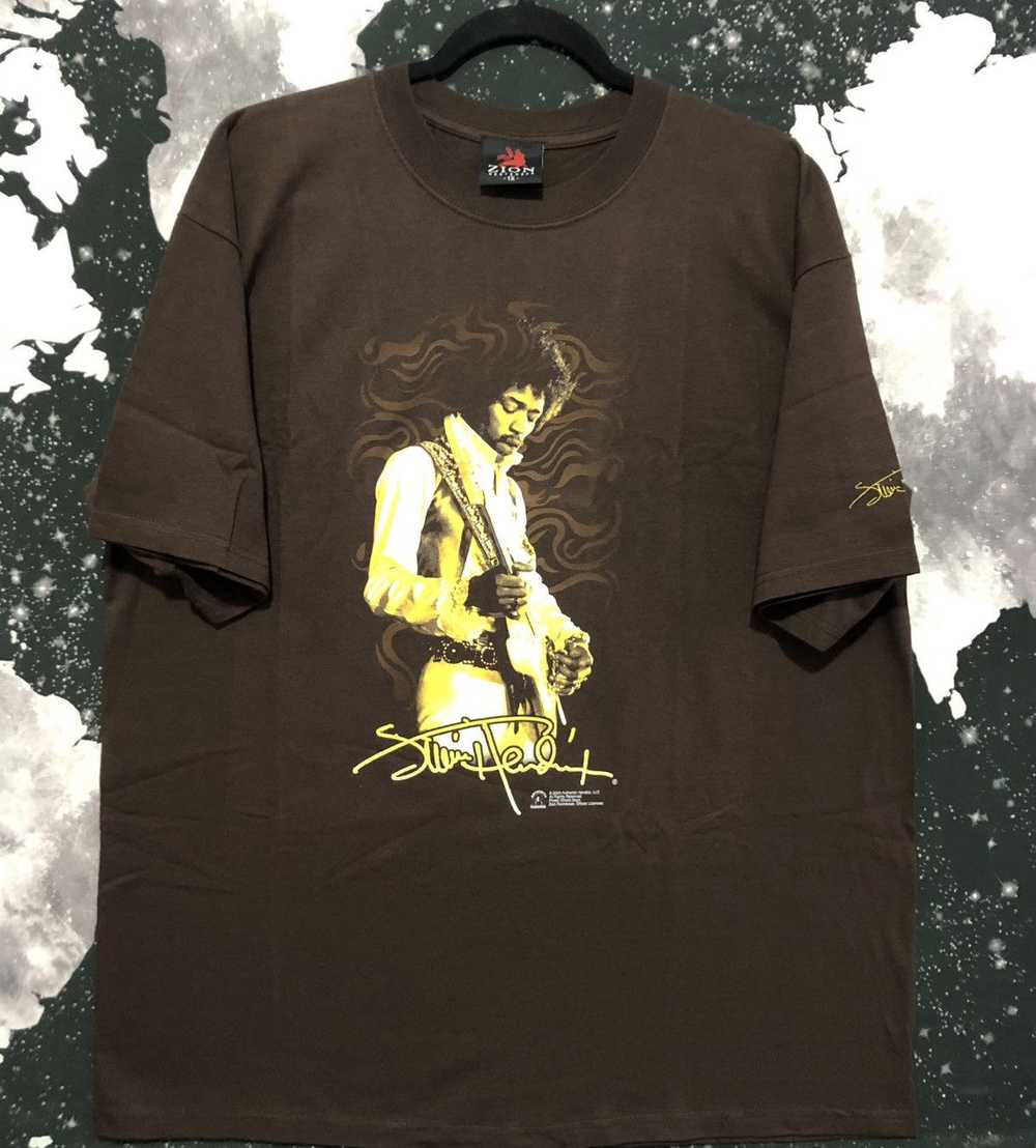 Jimi Hendrix × Rock T Shirt × Zion Rootswear Jimi… - image 1