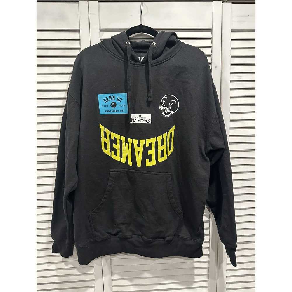 Streetwear DRMN BG “Smile” Hoodie Dreamer Black XL - image 1