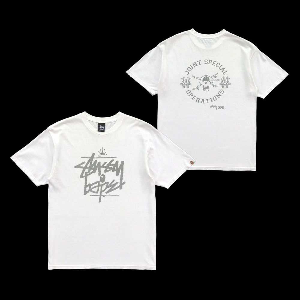 Bape × Stussy Bape x Stussy Special Operations Tee - image 1