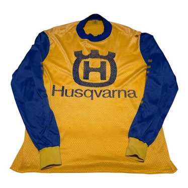 Vintage Vintage 80s Husqvarna Motocross Distressed