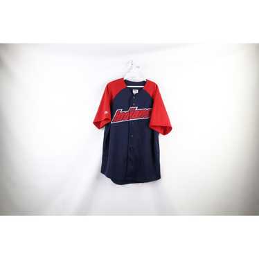 USA製 希少Cleveland Indians Majestic ジャージ majestic cleveland indians jersey vtg vintage grey jersey OG