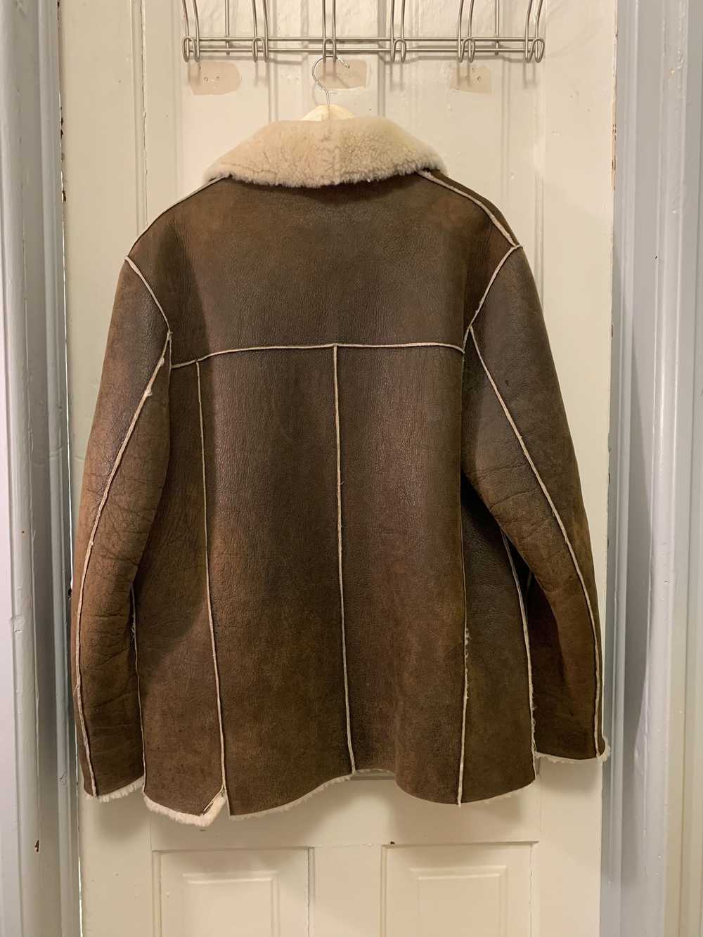 John Varvatos × Vintage Shearling Fur Jacket - image 2