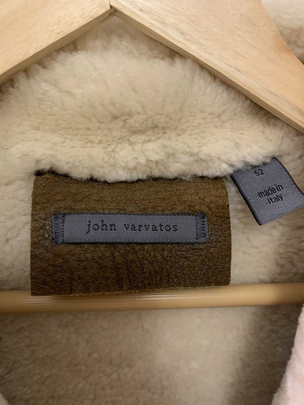 John Varvatos × Vintage Shearling Fur Jacket - image 5