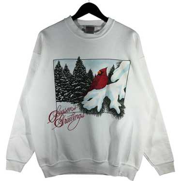 Vintage Vintage Seasons Greetings Winter Crewneck - image 1