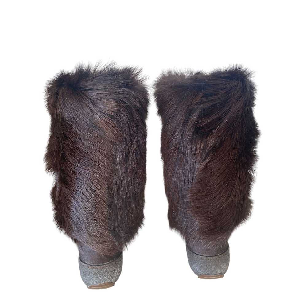 Pajar Pajar Brown Davos Goat Fur Shearling Apres-… - image 10