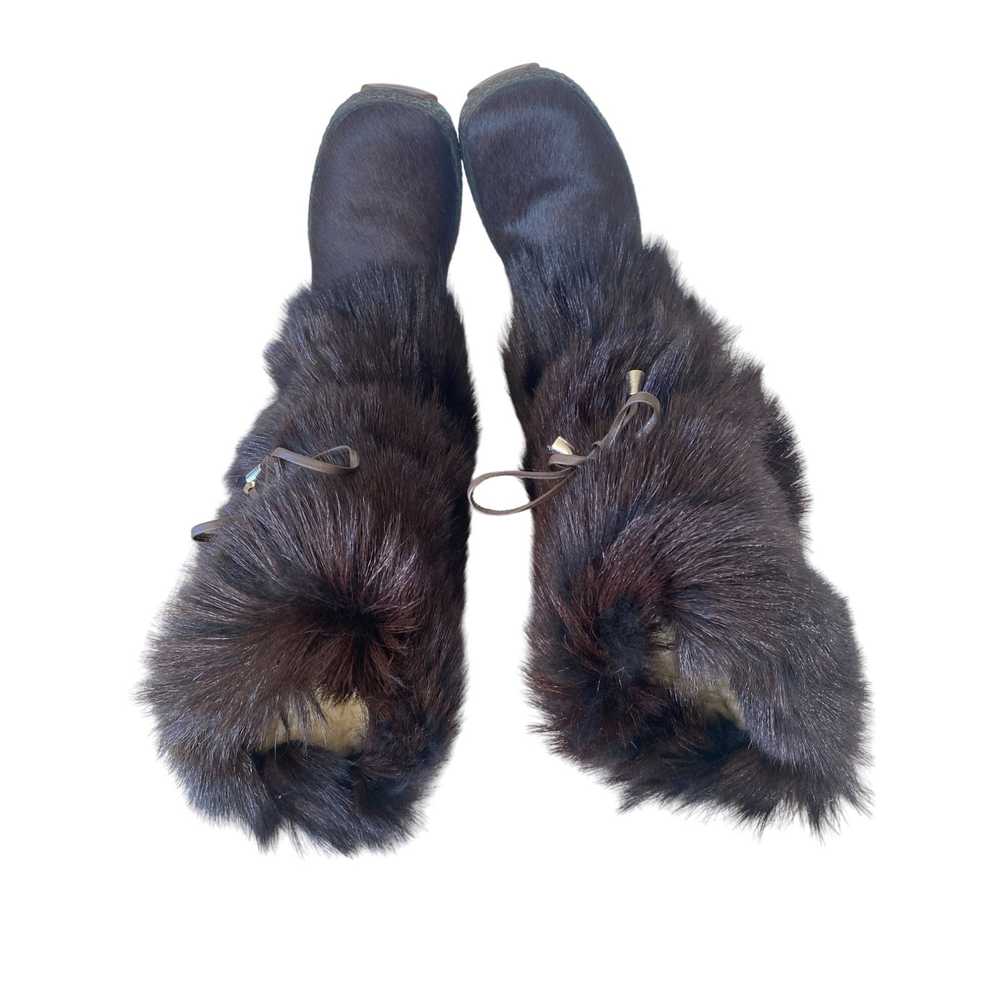 Pajar Pajar Brown Davos Goat Fur Shearling Apres-… - image 11