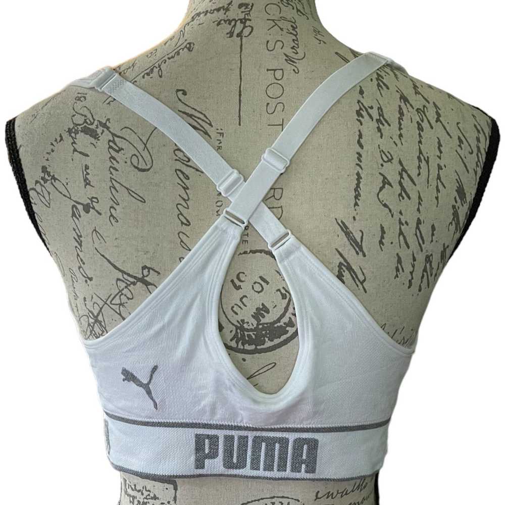 Puma Puma Set Of 2 Sports Bras Pink White Size La… - image 4