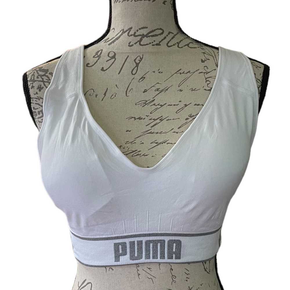 Puma Puma Set Of 2 Sports Bras Pink White Size La… - image 5