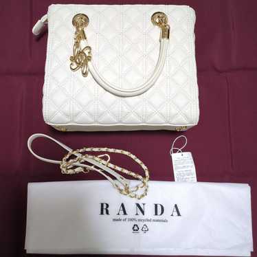 RANDA Quilting Midi Bag White - image 1