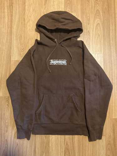 Supreme FW19 Supreme Bandana Box Logo Brown