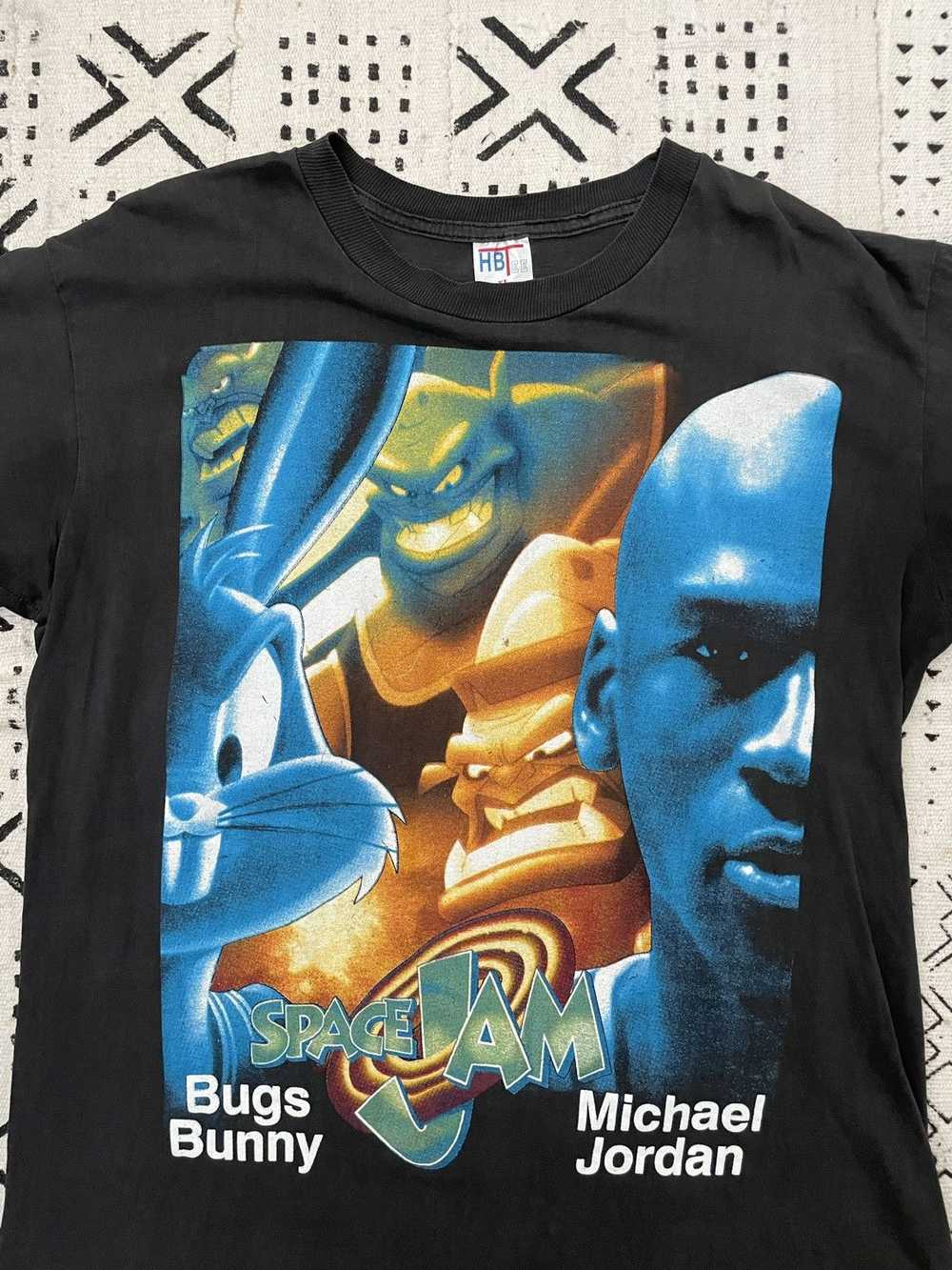 Vintage Vintage space jam promo movie shirt - image 1