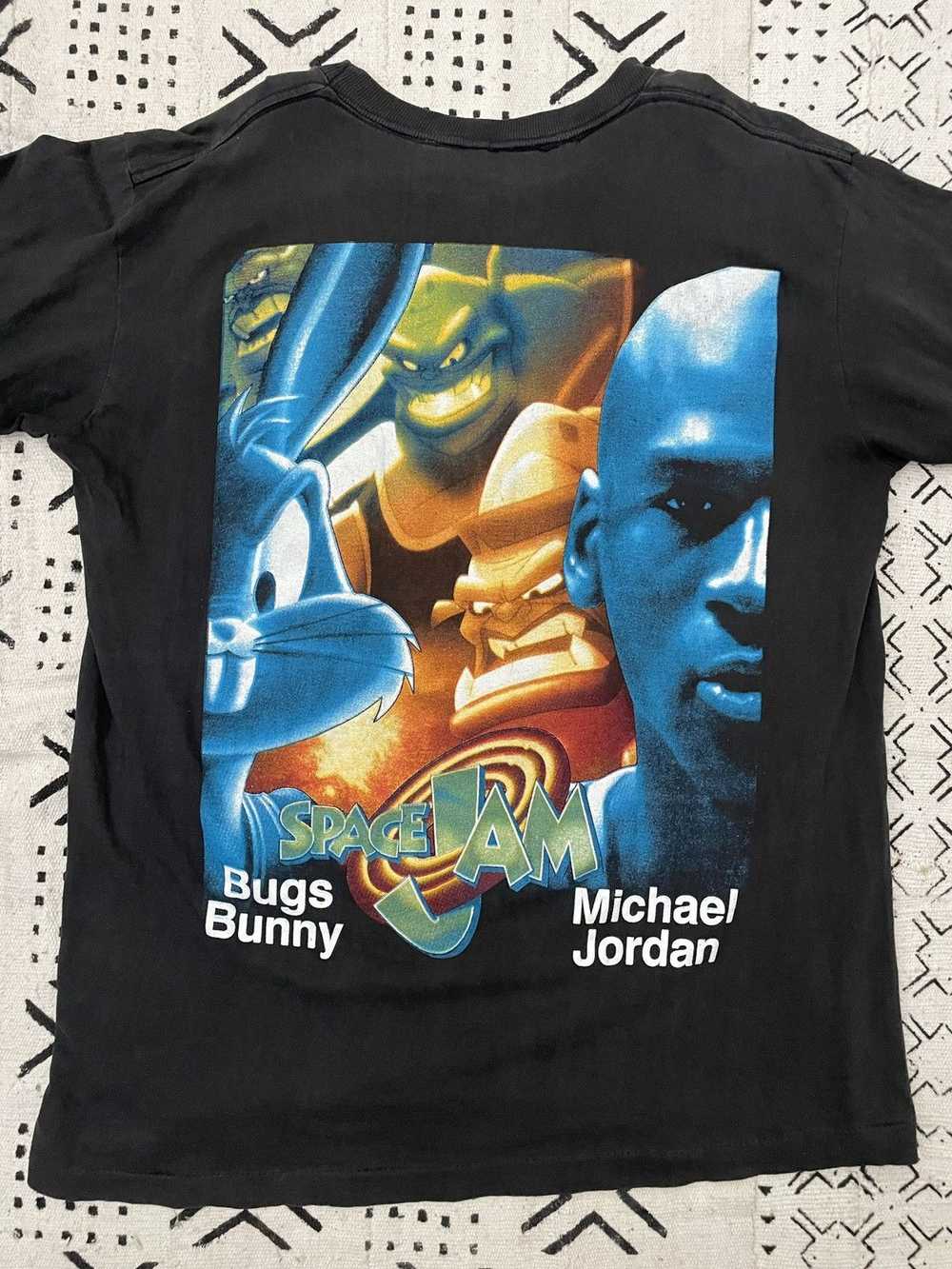 Vintage Vintage space jam promo movie shirt - image 8