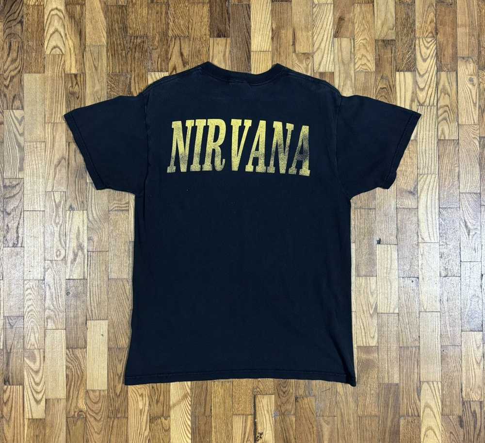 Nirvana × Rock Band × Rock Tees Nirvana Smile T-S… - image 2