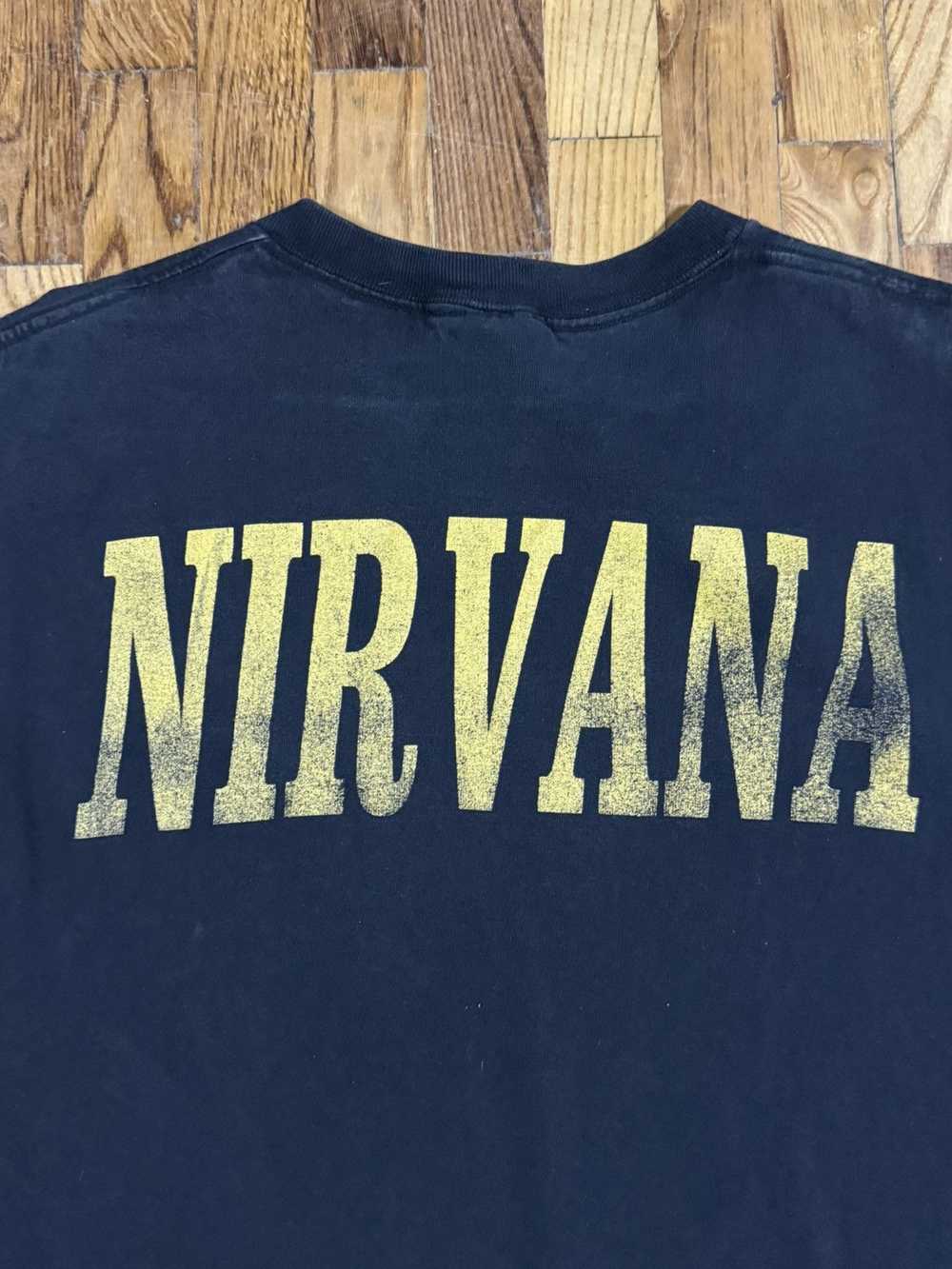 Nirvana × Rock Band × Rock Tees Nirvana Smile T-S… - image 4